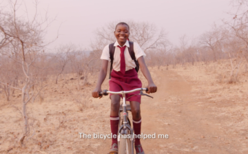 Life-changing bicycles in Africa for young girls and our planet