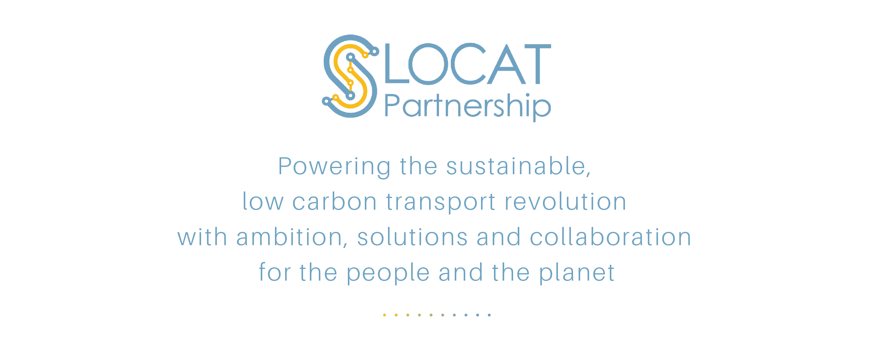 Powering the sustainable, low carbon transport revolution with ambition, solutions and collaboration for the people and the planet