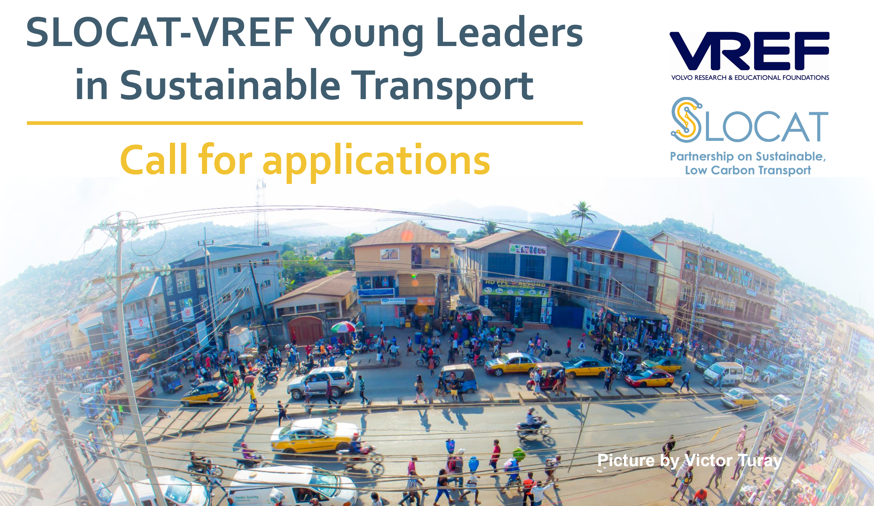 Call for Applications for SLOCAT-VREF Young Leaders in Sustainable Transport 2023 programme