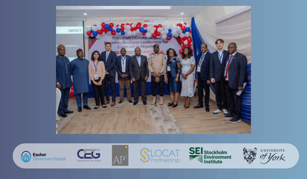 Empowering Nigerian businesses to reduce their transport-related air pollution and greenhouse gas emissions