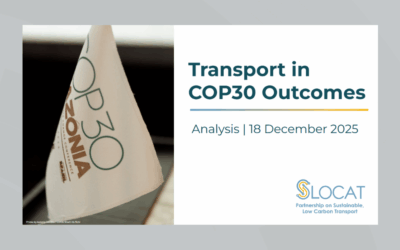Transport in COP30 Outcomes