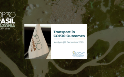 Making Transport Visible, and Actionable, at COP30