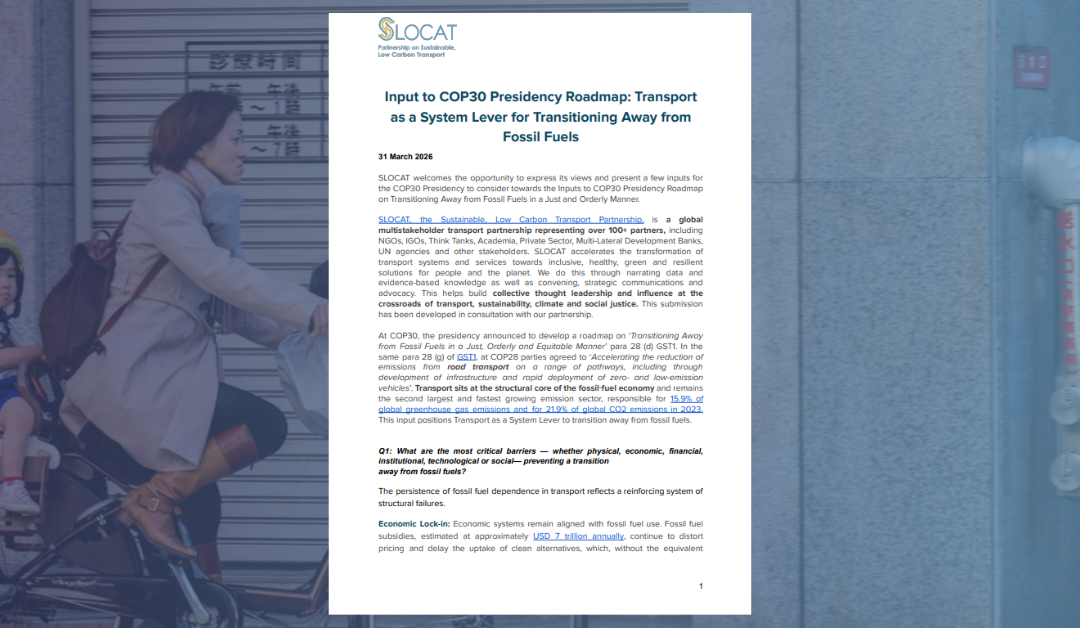 Transport is the lever, not the sector